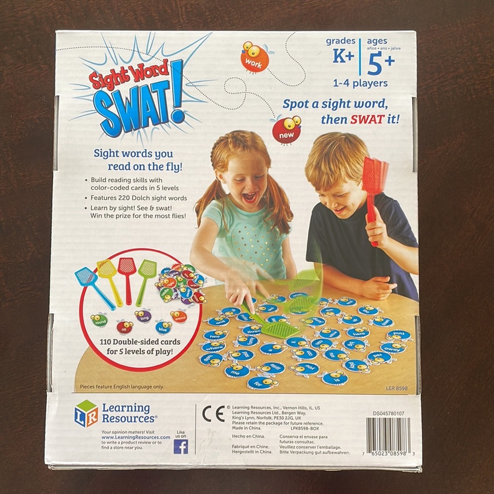 Sight Word SWAT! Game - Picture 3 of 7